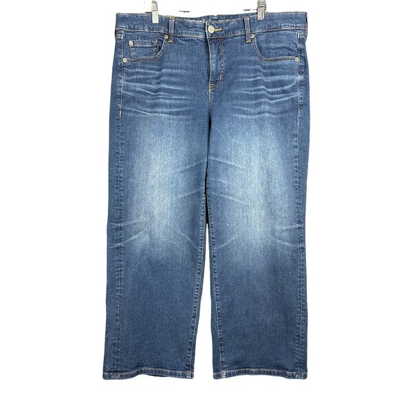 torrid Denim - Torrid Womens Jeans Size 16 Short Perfect Wide Leg Vintage Stretch Boho Classic